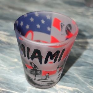 Miami shot glass